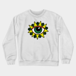 Eye Flower Crewneck Sweatshirt